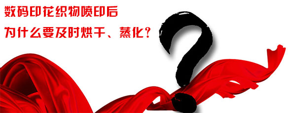 數碼(mǎ)印花織物噴印(yìn)後爲(wèi)什麽(me)要及時烘幹、蒸化？
