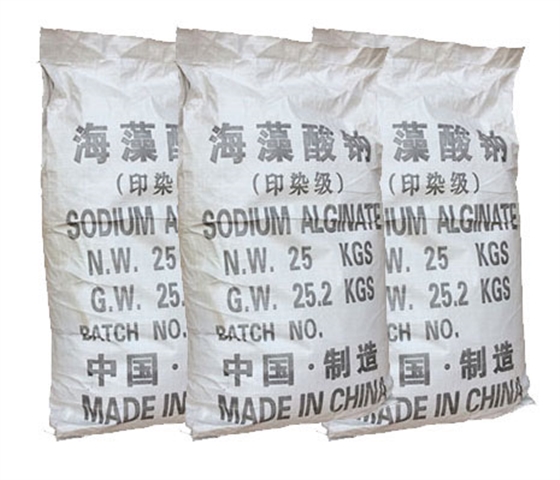 海藻酸鈉對印花(huā)粘着牢度(dù)的關(guān)系